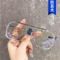 Anti-blue light double beam glasses frame William Chan TR flat mirror fashion trendy frame glasses. 