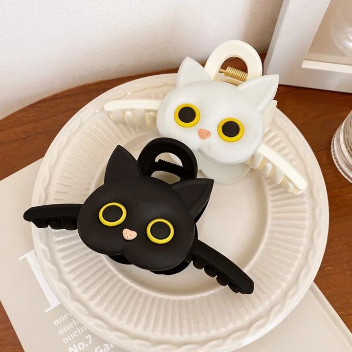 Black%20White%20Cat%20Hair%20Claw%20Clip%20Hairpin%20Cute%20Cat%20Rubber%20Bands%20Elastic%20Hair%20Bands%20Child%20Girls%20Lovely%20Hair%20Accessories%20Ornaments%20-%20Image%206