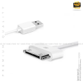 USB Cable for iPhone 4 4s iPad 2 3 iPod 30 Pin Metal Plug Charger Sync Cable for iPhone 4 4S Charging Data Cable Colour Black Or White Random 1 Pcs. 