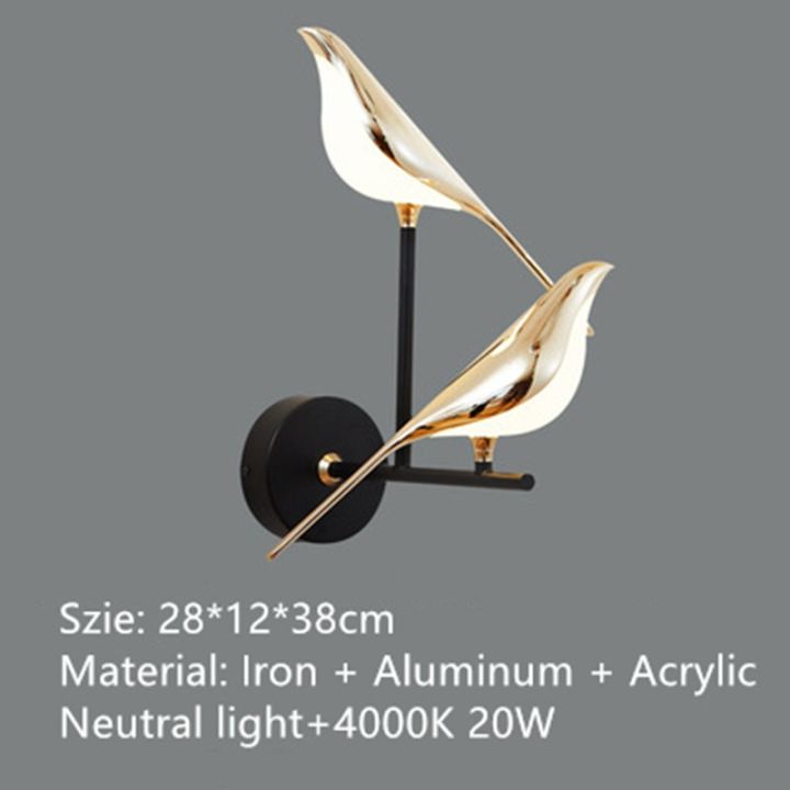 Postmodern%20Creative%20Bird%20Shape%20Wall%20Lamps%20Acrylic%20Alloy%20Simple%20For%20Living%20Room%20Restaurant%20Bedroom%20Gorgeous%20Decoration%20Luminaire%20-%20Image%202