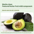 BIOAQUA Avocado Fruit Deep Laminated Hydrating Face Mud Mask Avocado Mud Face Mask Skin Repair Moisturizing Water-moist Mud Mask.