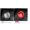 Car START Engine Button Cover STOP Key Ignition Switch Sticker Red.