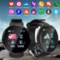 D18 Smartband IP68 Waterproof Heart Rate Monitor Fitness Tracker Watches. 