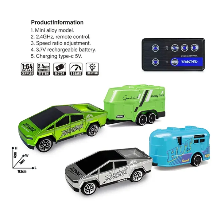 Off-Road%20Car%20RC%20Off-Road%20Truck%20Mini%20Climbing%20Car%20Alloy%20Model%20Remote%20Control%20Electric%20Gift%20Car%20forKids%20Grey%20-%20Image%203