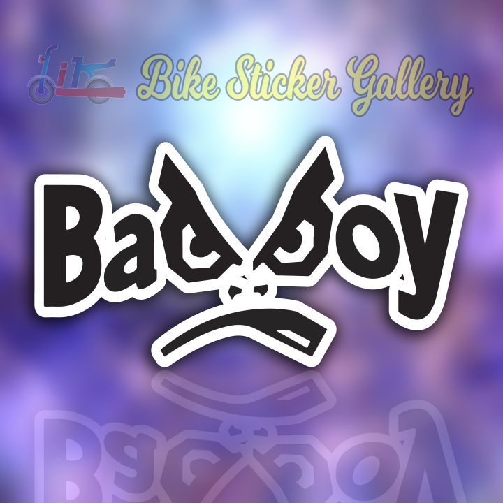 Bike Sticker Badboy Waterproof Premium quality)/ Bike