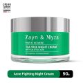 ZM Night Cream 50 GM Tea Tree & Salicylic Acid. 