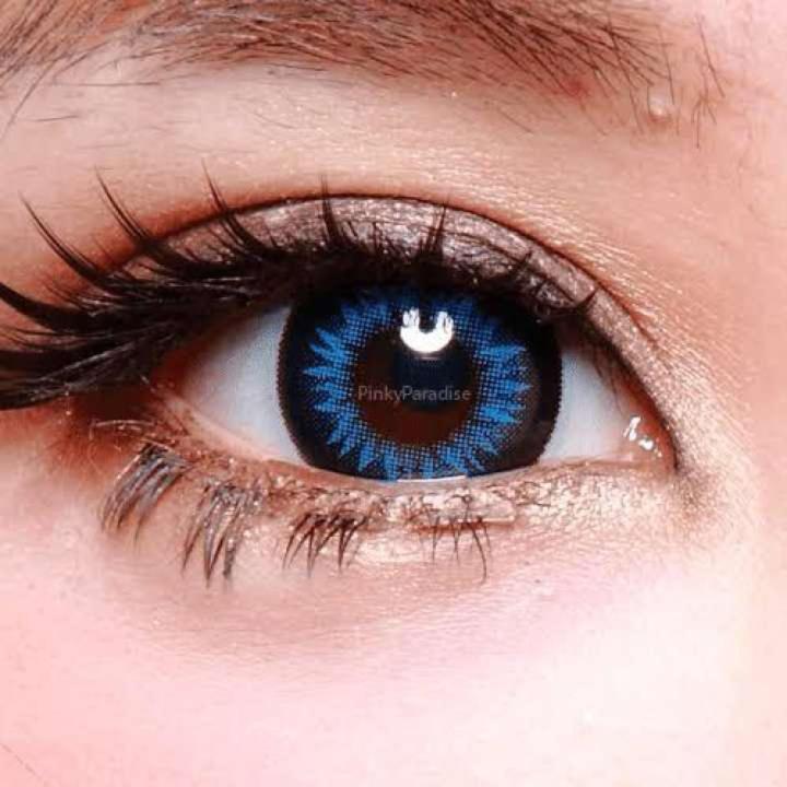 Bella Contact Lens -Snow White Blue