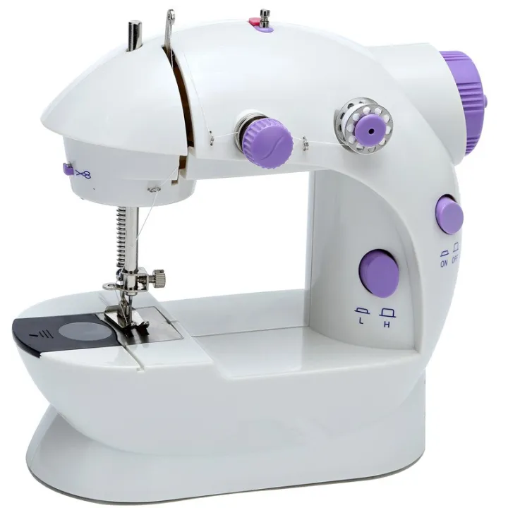 Ming%20Hui%204%20In%201%20Mini%20Sewing%20Machine%20With%20Foot%20Pedal,%20Bobbins%20&%20Adapter%20-%20Image%203