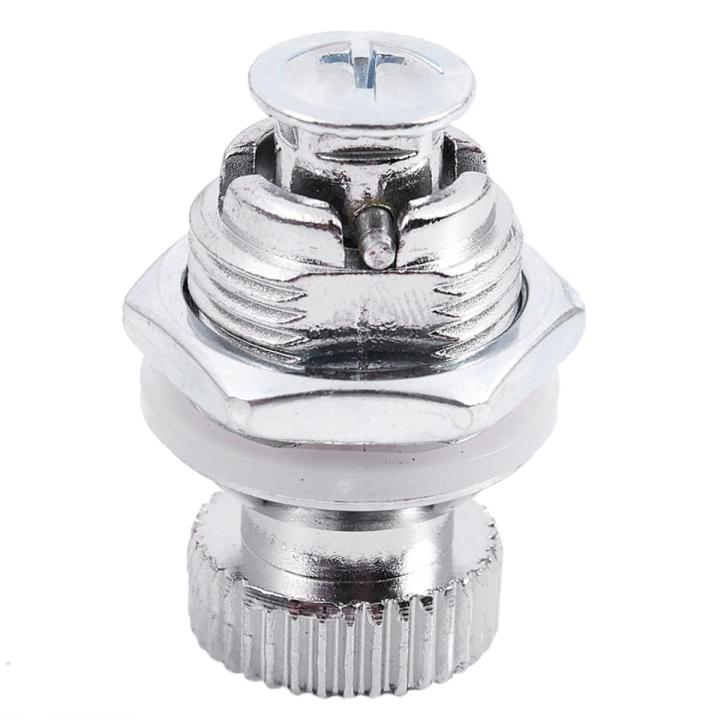 NXFDSIOZ 4X Lever Lock for Furniture, with Round Knob, External Thread 1.7 cm