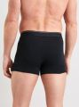 Men's Pack of 3 Pcs Black Stretch Cotton Boxer From Levin. 