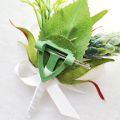 LKY Fr White Roses Boutonniere Corsage Wedding Accessories Artificial Flowers Bridesmaid Groom Buttonhole Lapel Pins Suit Brooch. 