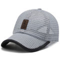 【Daily Necessities For Anyone Store】Simple Light Leisure Sunshade Outdoor Sunscreen Anti Ultraviolet Mesh Cap Baseball Cap. 