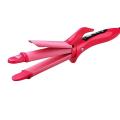 Digital Hair Straightener and Curling Iron KM 1298 - Pink. 