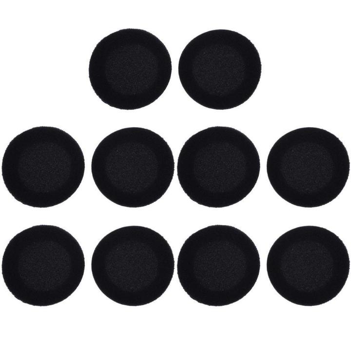 10 x 60mm Foam Pads Ear Pad Sponge Earpad Headphone Cover For Headset 2.4"