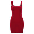 Slip dress street personality ladies thin body hot nightclub into black simple tight sylcue mature beautiful confident high. 
