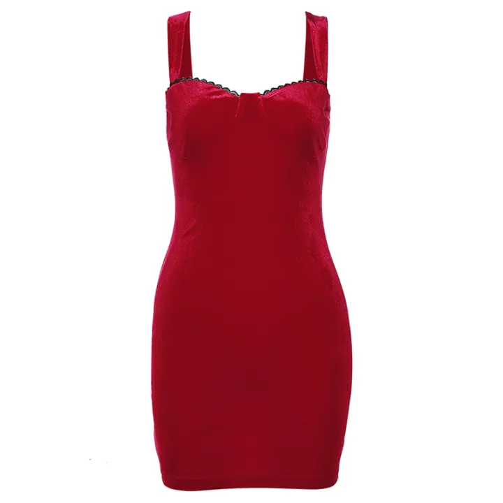 Slip%20dress%20street%20personality%20ladies%20thin%20body%20hot%20nightclub%20into%20black%20simple%20tight%20sylcue%20mature%20beautiful%20confident%20high%20-%20Image%207
