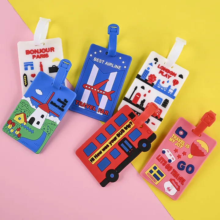PVC%20Luggage%20Tag%20Soft%20Silicone%20Cartoon%20Boarding%20Tag%20Creative%20Baggage%20Suitcase%20ID%20Addres%20Holder%20Boarding%20Tag%20Portable%20Flight%20Label%20Eatop%20-%20Image%203
