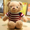Manufacturers wholesale sweatersteddy bear dolls plush toys bear pillow ragdoll wedding gift bears. 