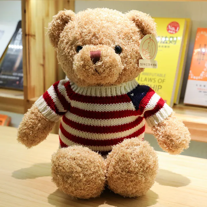 Manufacturers%20wholesale%20sweatersteddy%20bear%20dolls%20plush%20toys%20bear%20pillow%20ragdoll%20wedding%20gift%20bears%20-%20Image%206