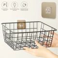 5Pcs Self Adhesive Wall Hooks Invisible Traceless Snap Hook Organizer Wall Storage Holder Bathroom Kitchen Bedroom Hook Kit.
