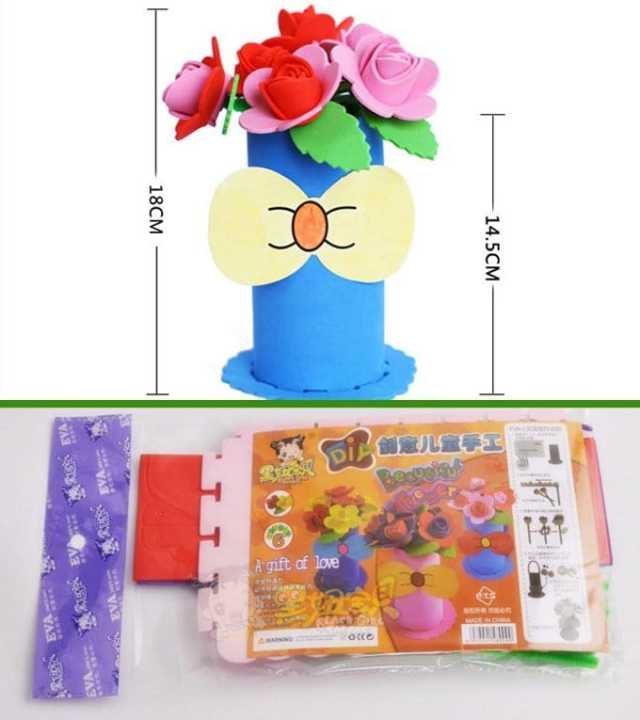 1pcs%20children%20diy%20%203d%20eva%20%20foam%20flower%20flowerpot%20home%20decoration%20toy%20gift%20kids%20craft%20kit%20puzzle%20toy%20-%20Image%203