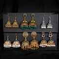 Pendientes Piercing Indian Jewelry Jhumka Charms Earrings For Women Accessories kolczyki Stud Earring Trendy Wedding Ear rings.