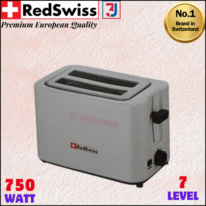 RedSwiss Automatic Bread Toaster 750 watt RSBT-338 Premium Euopean Quality