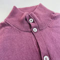 Men's Long Sleeve High Neck Cardigan Winter Sweater From Levin.