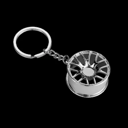 Car Keyring Glossy Metal Key ring for car key chain car keychain