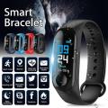 M3 Smart Band Waterproof Heart Rate Monitor Bluetooth Smart Sleep Bracelet Fitness Tracker Blood Pressure Pedometer Watch. 