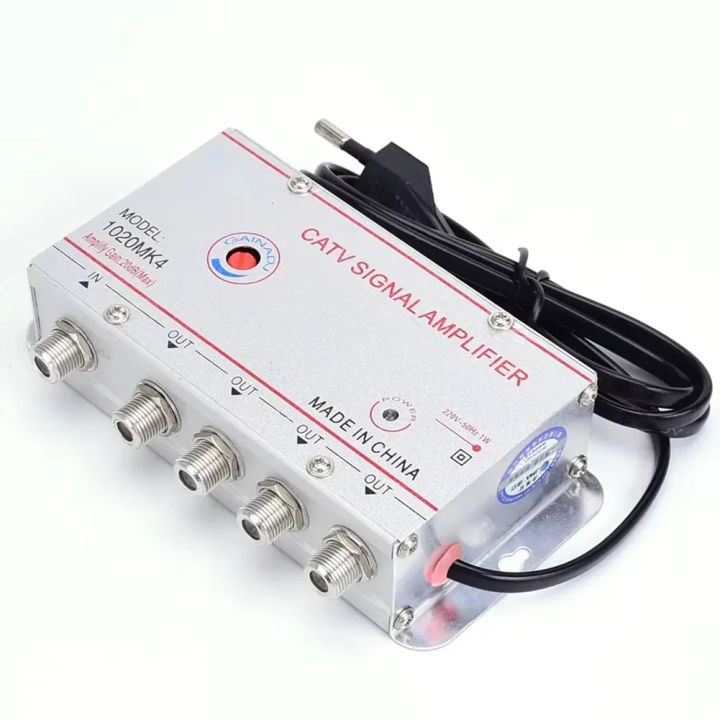 CATV%20Signal%20Amplifier%2020dB%20Digital%20TV%20Antenna%20Signal%20Booster%20Home%20Tv%20Equipments%2045Mhz%20to%20860MHz%201%20in%206%20Out%20EU%20Plug%20-%20Image%205