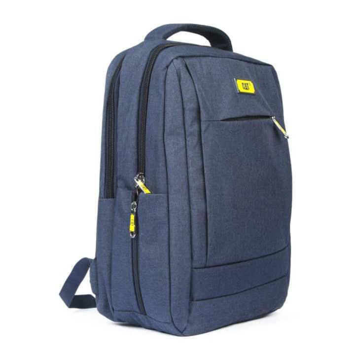 CAT Cotton Canvas Backpack For Men Travel And Laptop Bag