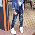 IENENS Kids Boys Jeans Classic Cowboy Pants Children Denim Clothing Bottoms Baby Boy Casual Trousers 4 5 6 7 8 9 10 11 Years.