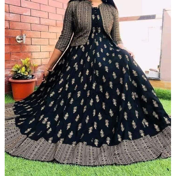 Stitched%20New%20exclusive%20designed%20Gown%201piece%20long%20Afsan%20kurti%20different%20koti,%20Gown%20long%20kurti%20For%20Stylish%20Women%20/%20Girls%20-%20Image%202