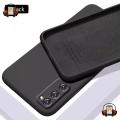 For Samsung Galaxy A02S / Samsung Galaxy M02S - Casing Official Style Liquid Silicone Cover Soft Case - Phone Back Cover.