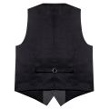 【Nightmaree】Grey Solid Rayon Polyester Suit Vest for Men Formal Wedding Business Blazer Waistcoat Men Clothing Wholesale DiBanGu.