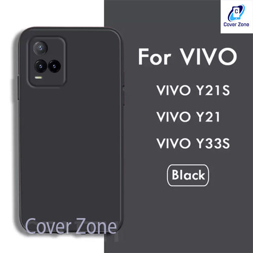 For Vivo Y21 / Vivo Y21S / Vivo Y33S Liquid Silicone Cover Soft Phone Protective Bumper For Vivo Y33S / Vivo Y21S / Vivo Y21 Back Cover