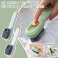 Multifunction Long Handle Liquid Shoe Brush cleaning Brush for Clothes Shoe Clothing washing Household Cleaning tools. 