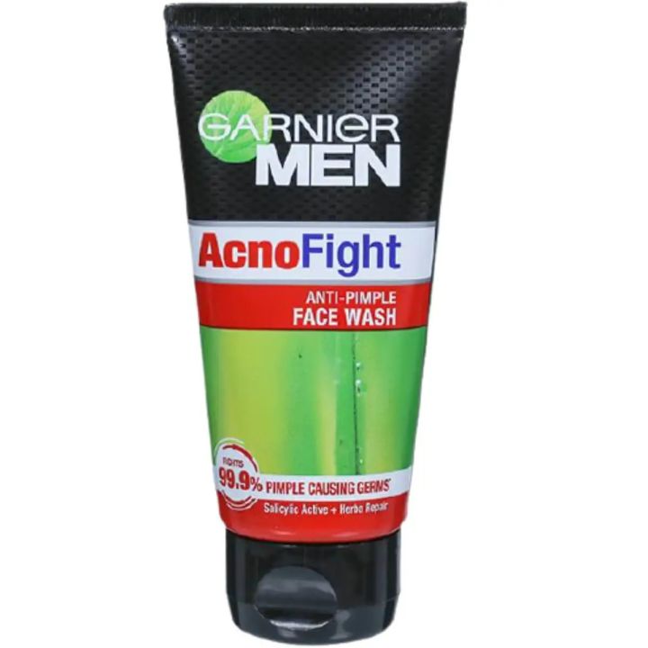 Indian product Skin care Garnier Men Acno Fight face wash used for male - 100 ml
