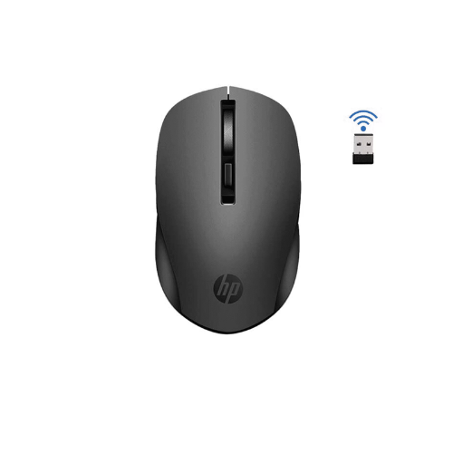 Hp S1000 PLUS Black Wireless Mouse
