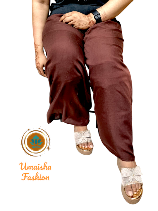 Womens%20Plazzo%20Pants%20High%20Quality%20Fabrics%20Summer%20%20Wear%20Casual%20Palazzo%20.%20-%20Image%205