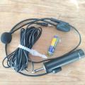 AHUJA HBM-60CC Head-Band Microphone Connected to the Amplifier Directly With 3.5 Mm Jack & 5.5mm Converter Microphone. 