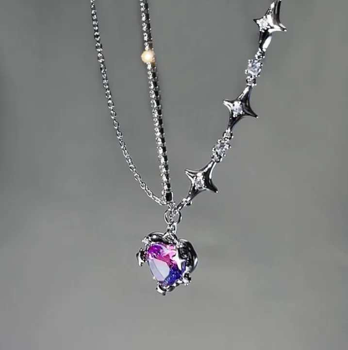 Kpop%20Vintage%20Goth%20%20Heart%20Pendant%20Choker%20Clavicle%20Chain%20Necklace%20for%20Women%20Girl%20Punk%20Grunge%20Collars%20Wedding%20Aesthetic%20Jewelry%20-%20Image%205