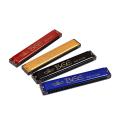 24 Hole Harmonica Key of C Mouth Metal Organ for Beginners multicolor 1 pcs.