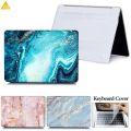 【YIYANGMAOYI111】Marble Laptop Case Apple MacBook Air 13 Touch A1932 Retina 12 11 Pro 13.3 15 Touch A1707 A1990 A2159 + Keyboard Cover. 
