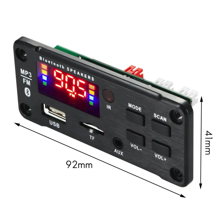 Amplifier%2025Wx2%2012V%20Mp3%20Decoder%20Board%20Audio%20Module%20Bluetooth%205.0%20Wireless%20Music%20Car%20Mp3%20Player%20with%20Bluetooth%20-%20Image%204