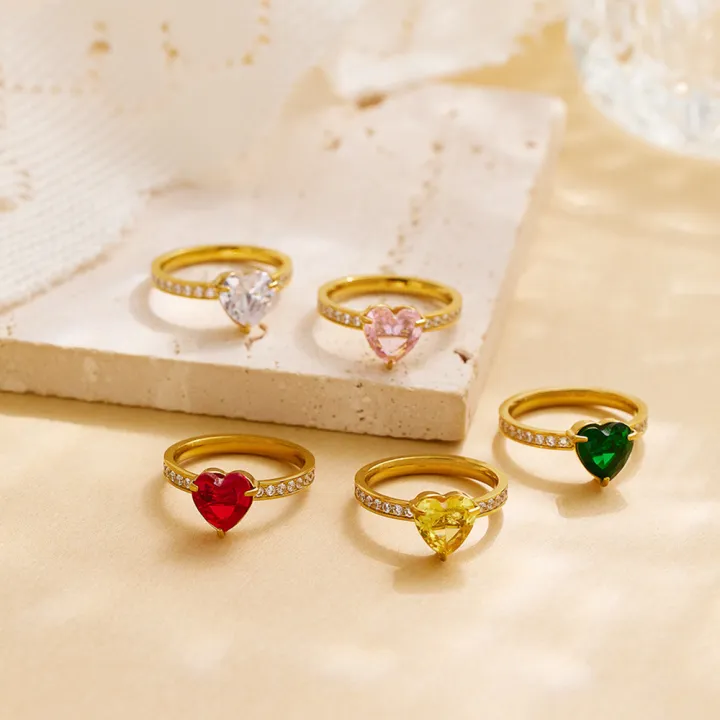 China%20Wholesale%20Stainless%20Steel%20Rings%20Gold%20Plated%20Heart%20Cubic%20Zirconia%20Stainless%20Steel%20Finger%20Rings%20For%20Women%20Jewelry%20-%20Image%204