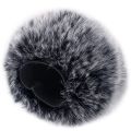 Furry Windshield Foam Microphone Windshield-for Blue Yeti, Blue Yeti Pro USB Microphone Windshield Pop-Up Filter (2Pcs). 