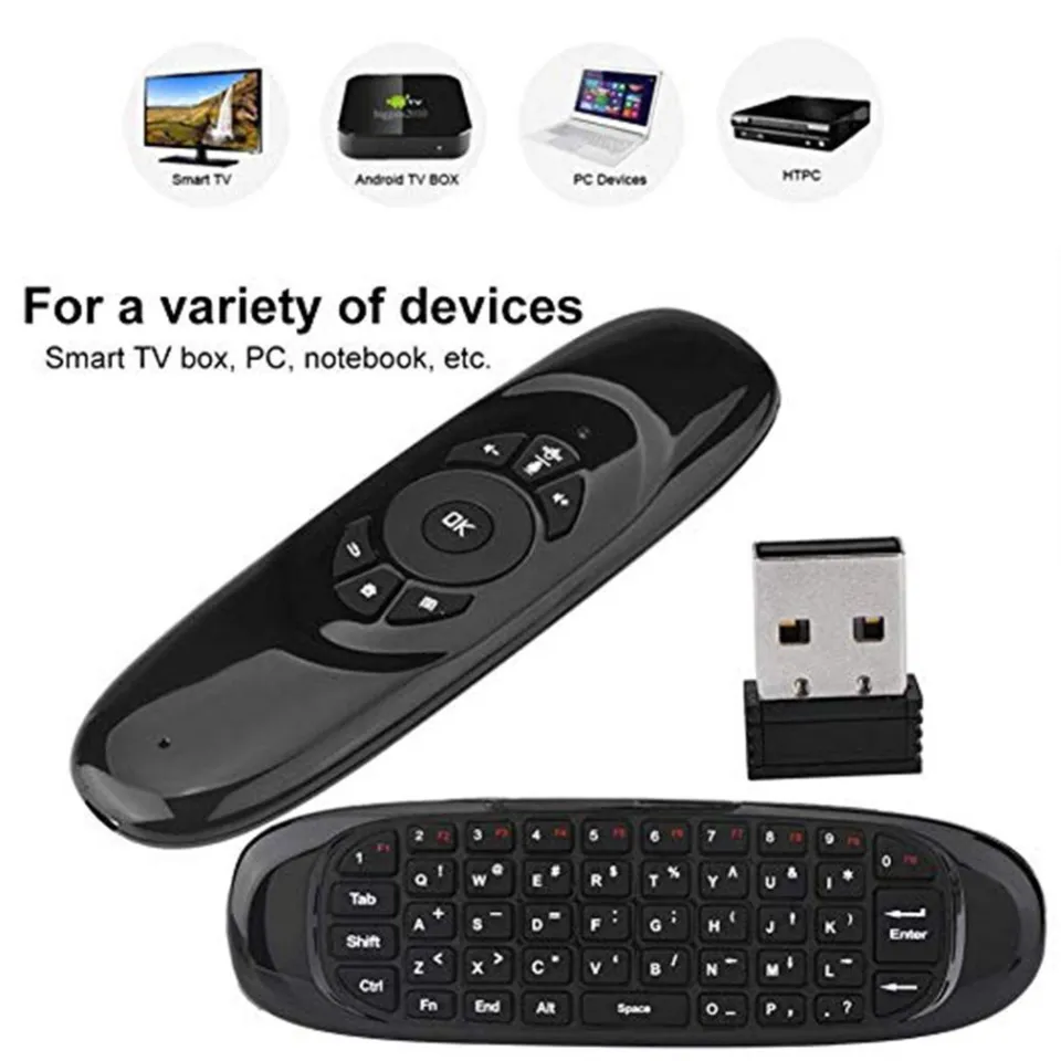 Wireless Air Mouse with Keyboard & Voice Control – Buy Online in Bangladesh | FineNpick 12 Air Mouse Keyboard 2.4Ghz 6-axis Sensor Backlit Dual-sided Remote Control 3-in-1 Keyboard Wireless Remote Control Gyroscope Android TV Controller for Windows/Mac OS/Linux/Android | Daraz.com.bd