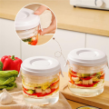 1 PCS Yogurt Strainer Maker Reusable Whey Separator Transparent & White Plastic+Stainless Steel for Sauce Fruit Juice Nut Mesh Strainer.